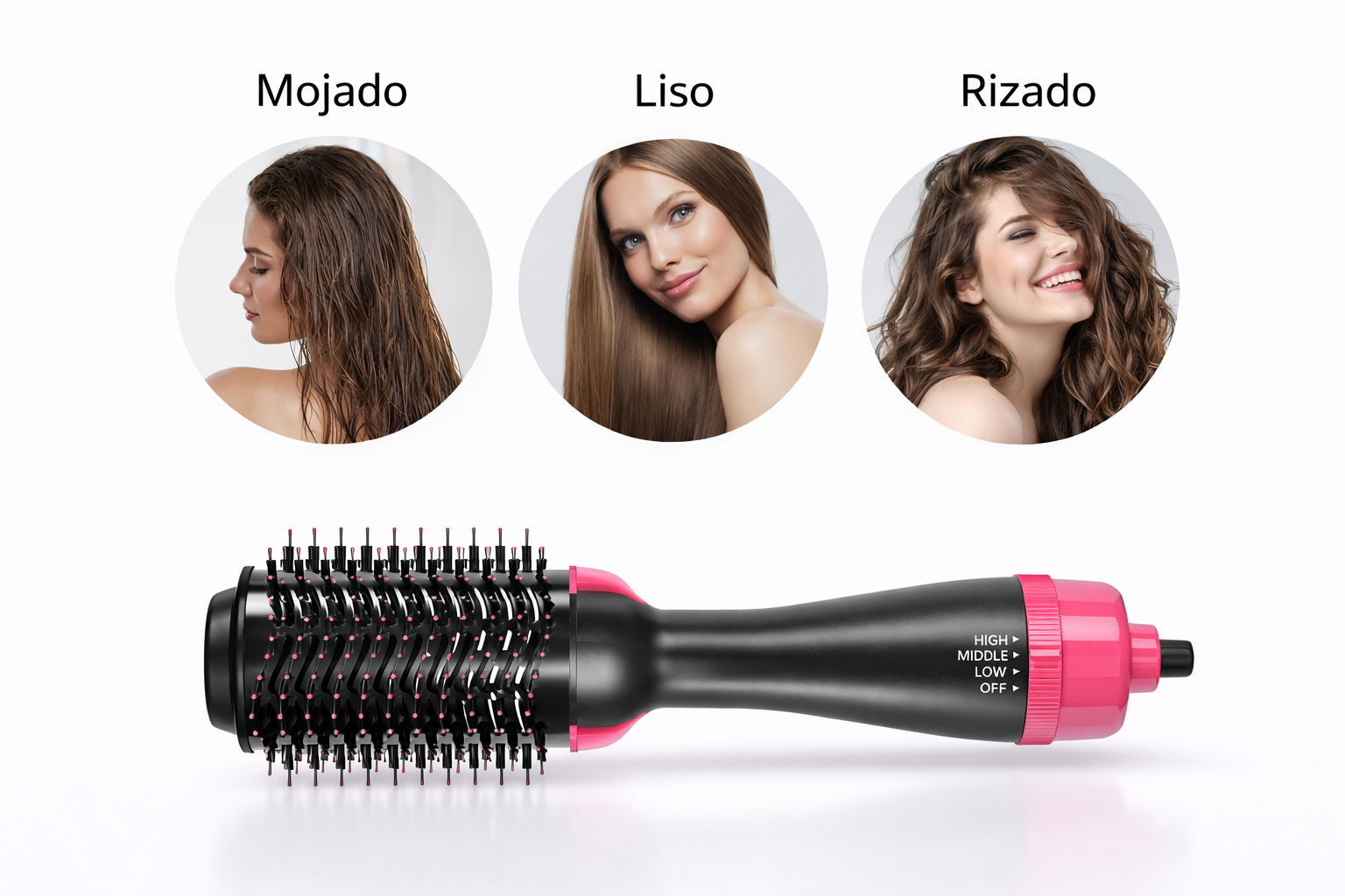 cepillo secadora multifuncional one step